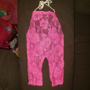 CUTE LITTLE LACE ONE PIECE FOR NEWBORN PHOTOSHOOT